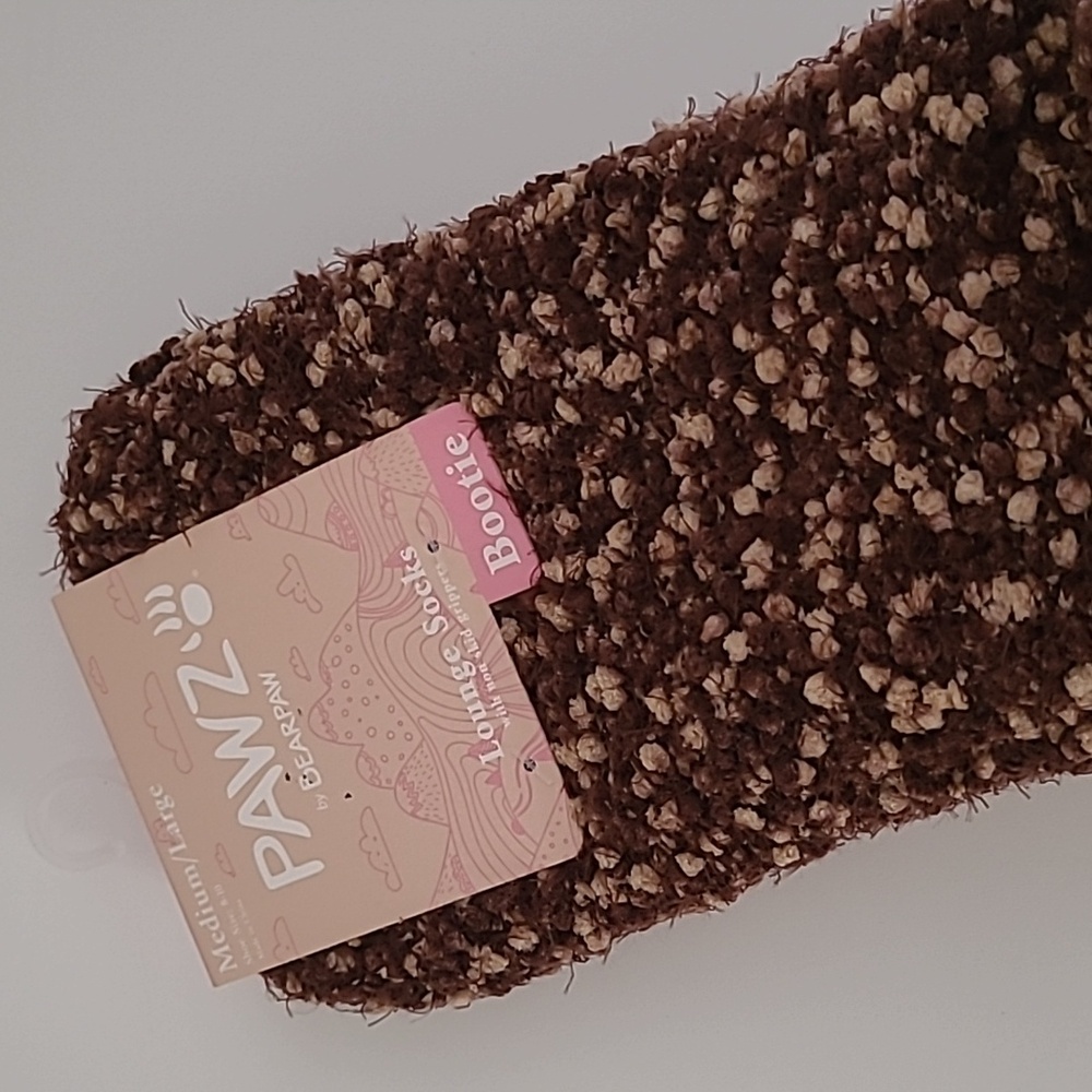 Pawz by Bearpaw Sherpa Lounge Bootie Socks NWT - Picture 14 of 16
